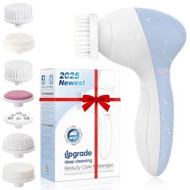 COSLUS 7-in-1 Silicone Facial Cleansing & Massage Brush
