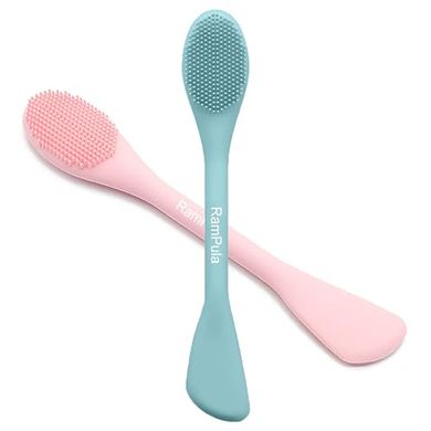 Silicone Face Cleansing & Mask Brush: Exfoliates, Cleanses, & Removes Blackheads
