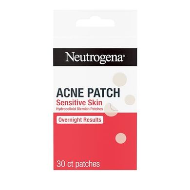 Neutrogena Sensitive Skin Hydrocolloid Acne Patches (30 ct)
