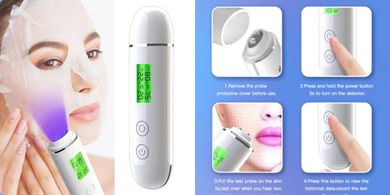 Digital Skin Moisture Analyzer for Radiant Skin
