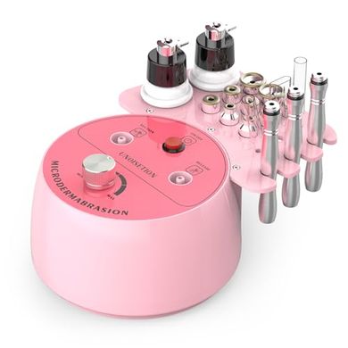 Diamond Microdermabrasion System: 3-in-1 Facial Exfoliation, Blackhead Removal & Moisturizing
