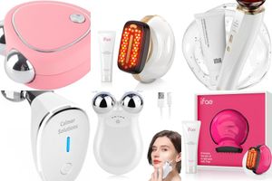 Facial Massagers with Microcurrent