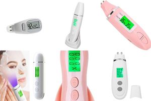 Skin Moisture Analyzers with LCD Display