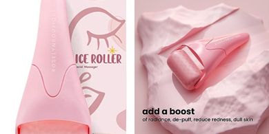 Roselyn Boutique Ice Roller: Facial Wrinkle & Puffiness Massager
