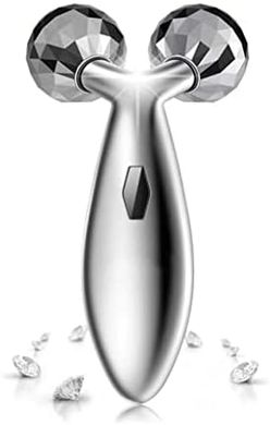 3D Roller Face Massager: Sculpts, Lifts, & Reduces Puffiness