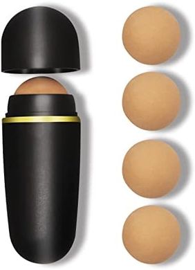 Volcanic Face Roller: 5 Oil-Absorbing Balls for Instant Shine Control
