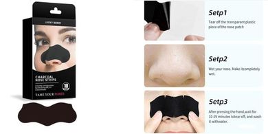 Blackhead & Acne Pore Cleansing Nose Patches (10)
