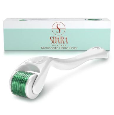 Sdara Derma Roller: Microneedling for Face (with Case)
