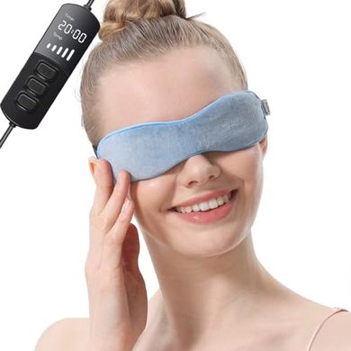 Heated Eye Mask with Flaxseed & Graphene for Dry Eye Relief
